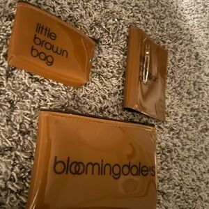 Bloomingdale's Tan and Brown Travel Accessories